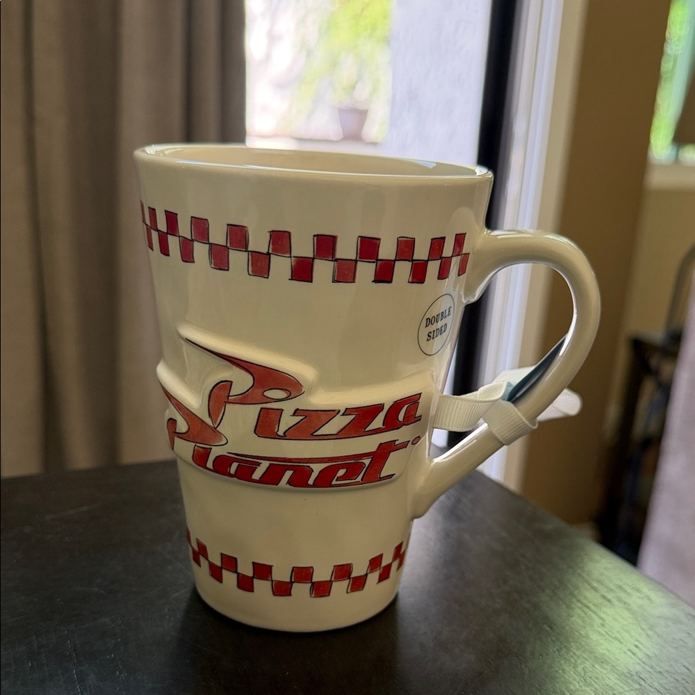 NWT Pixar Tog Story Pizza Planet Mug